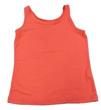 Neónově korálový top Primark