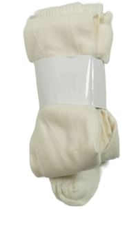 Nové - 2set - 2x punčocháče - smetanové + bílé vzorované H&M