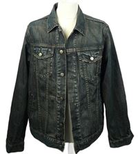 Pánska tmavomodrá rifľová bunda GAP