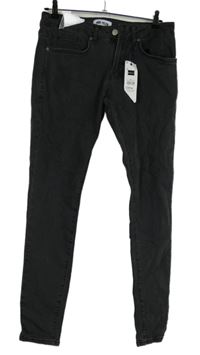 Nové - Pánske sivé skinny rifle Paul Calvin vel. 30