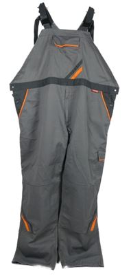 Pánské šedo-oranžové pracovní lacláče Planam