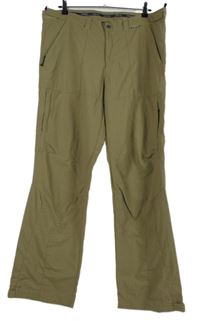 Pánske béžové šušťákové outdoorové nohavice Icepeak