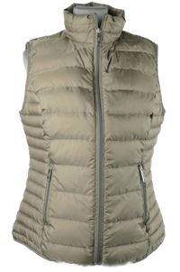 Dámská béžová šusťáková zateplená vesta S. Oliver 