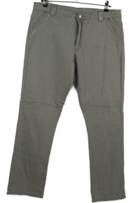 Dámske béžové skinny rifle s kamienkami Jet-Line