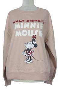Dámska ružová mikina s Minnie Disney
