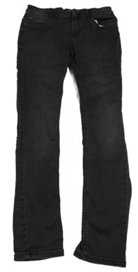 Antracitové teplákové skinny rifle zn. C&A