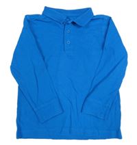 Modré polo triko George