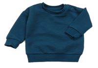 Petrolejová rebrovaná mikina Primark