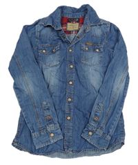 Modrá riflová košile Zara