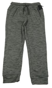 Šedé melírované sportovní kalhoty Primark