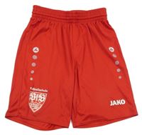 Červené elastické športové kraťasy KIPSTA