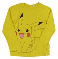 Žluté triko s Pikachu H&M