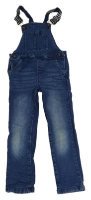 Tmavomodré laclové rifle Pocopiano