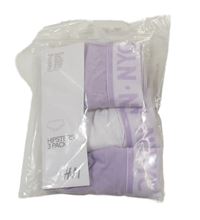 Nové - 3x lila/bílé kalhotky s nápisy H&M
