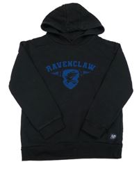 Černá mikina s potiskem a kapucí Harry Potter 