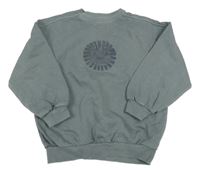 Sivá oversize mikina so lvem George