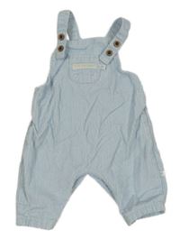 Světlemodré manšestrové laclové kalhoty Next