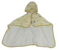 Nové - Žltá chlpatá televizní deka s kapucí Harry Potter Shein