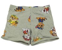 Béžové bavlnené kraťasy s Paw Patrol H&M