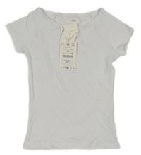 Nové - Biele tričko Zara