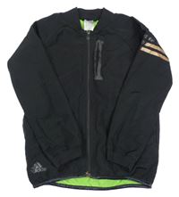 Černá šusťáková fotbalová bunda - Messi Adidas