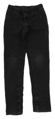 Čierne rifľové džegíny Y.F.K.