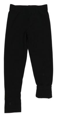 Černé teplé legíny Nutmeg