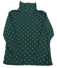 Smaragdový bodkovaná ý rolák C&A