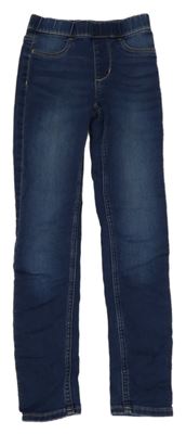 Tmavomodré riflové džegíny H&M