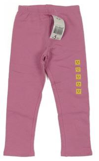 Nové - růžové teplákové legíny Matalan