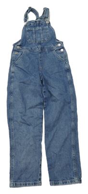 Modré riflové laclové kalhoty H&M