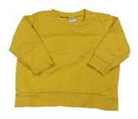Horčicová mikina H&M