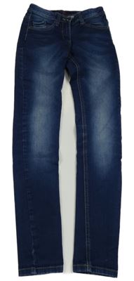 Tmavomodré skinny rifle S. Oliver