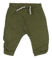 Khaki melírované tepláky Next