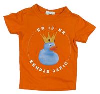 Oranžové tričko s kachnou