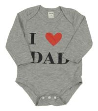 Sivé melírované body s nápisom a srdcem zn. SHEIN