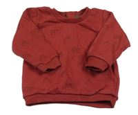 Vínová mikina s autami Matalan