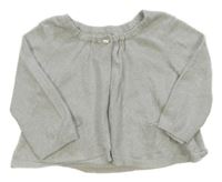 Strieborný ľahký prepínaci crop sveter Mini Boden