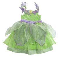 Kostým - Zelenkavé šaty - Zvonilka zn. Disney