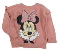 Růžová mikina s Minnie M&Co.
