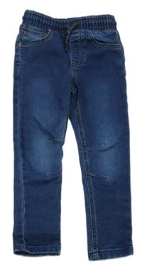 Tmavomodré teplákové rifle zn.tu