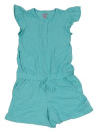 Světlemodrý kraťasový overal Tchibo