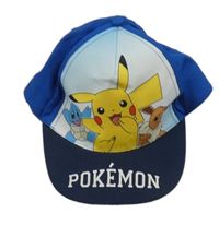 Tmavomodrá kšiltovka s pokémony 