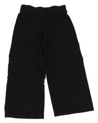 Čierne culottes teplákové nohavice Dopodopo