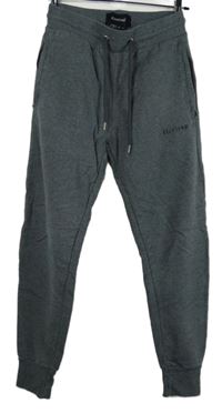 Pánske sivé cuff tepláky Firetrap
