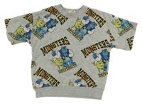 Sivá teplákové tričko s Monster high H&M