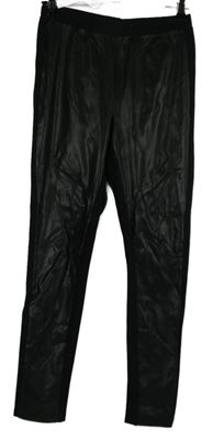 Dámske čierne potiahnuté é legíny Esmara