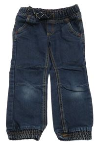 Tmavomodré cuff rifle C&A