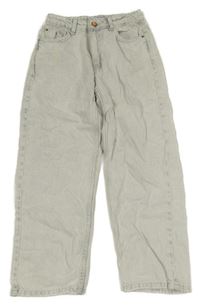 Světlešedé straight rifle Denim Co.