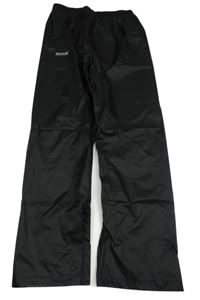 Černé šusťákové vodědolné kalhoty Regatta